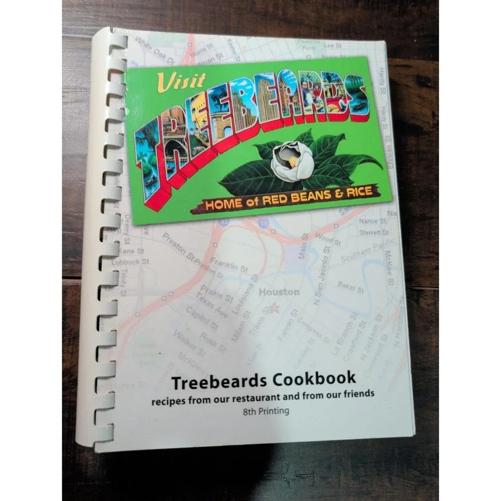 Treebeards Cookbook 8th Printing PB GBC 2006 Includes New Recipes Houston Texas